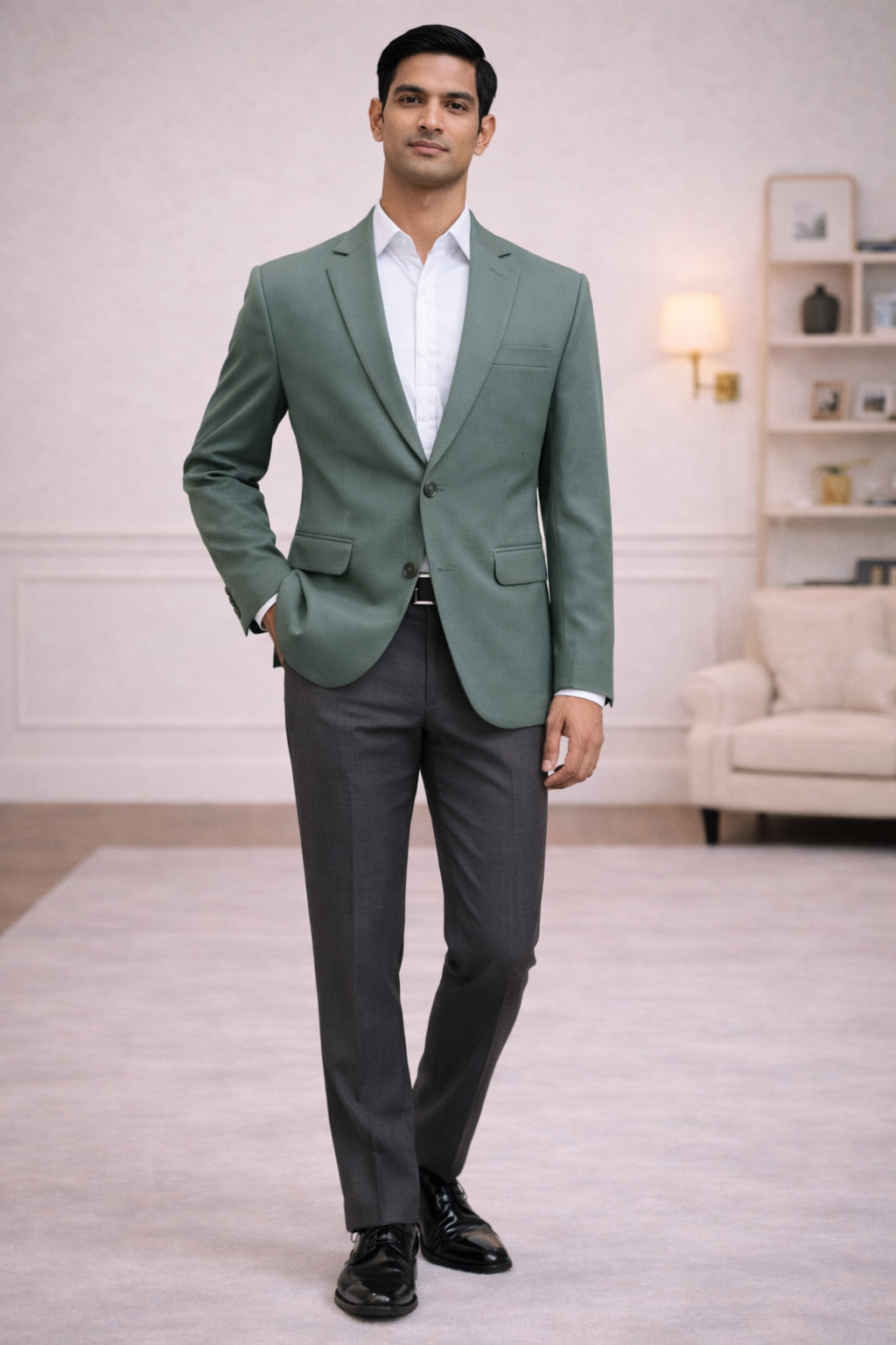 WAAK Everyday Blazer Sage Green