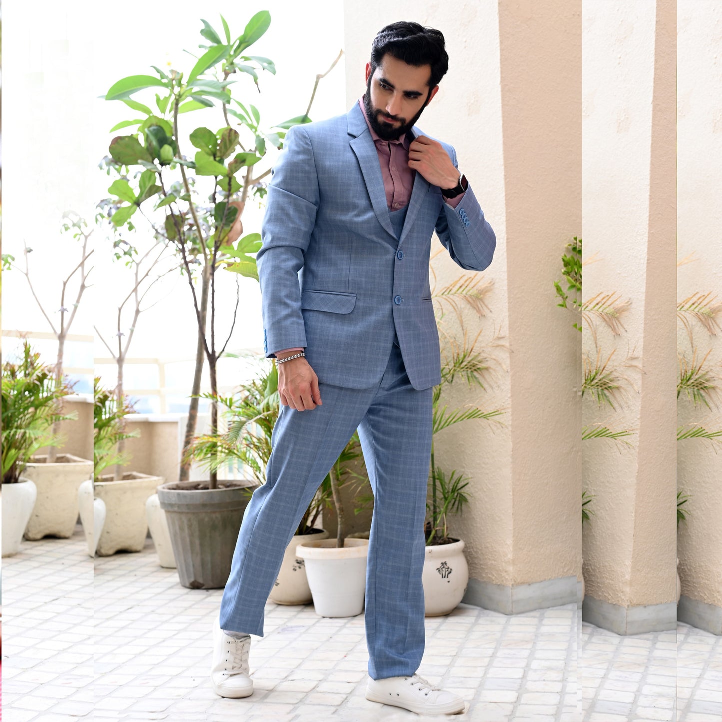 Bombay 3 Pc Suit - 10 Dapper Style