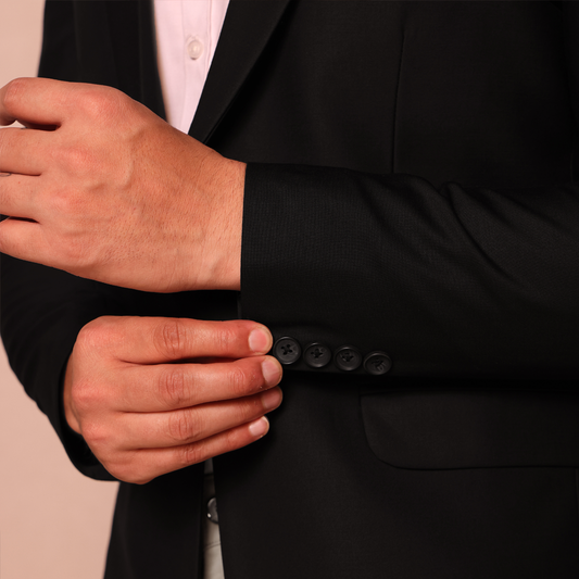 Dynasty Black Blazer | Waak