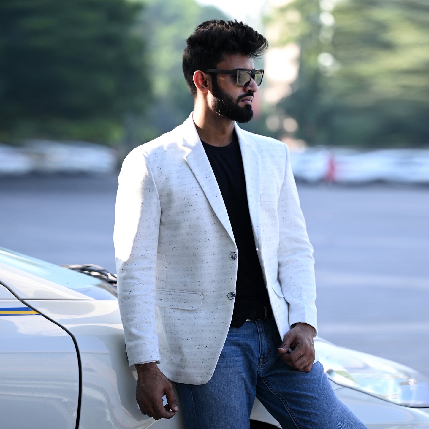 White Cloud Soft Blazer | Waak