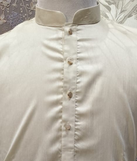 Ivory Kashmiri Kurta Set