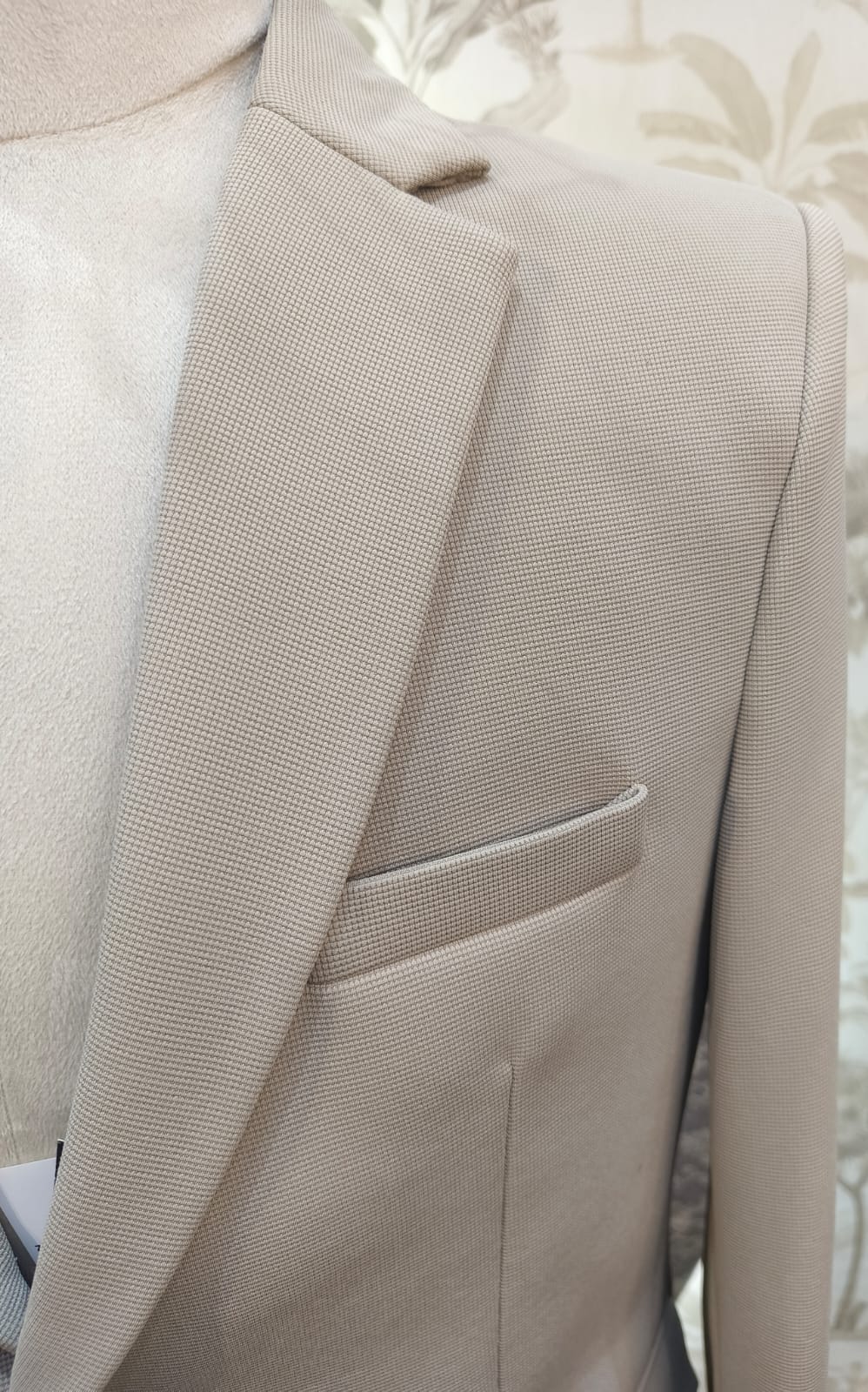 World is Yours Textured Blazer - Fawn | Waak