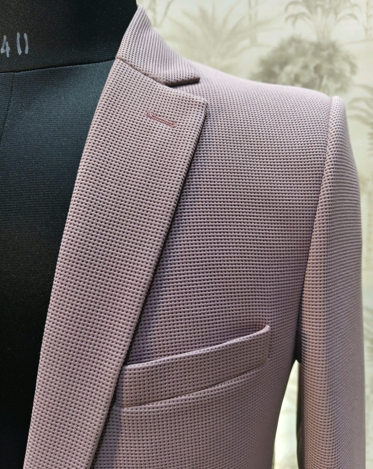 World is Yours Textured Blazer- Lavender | Waak