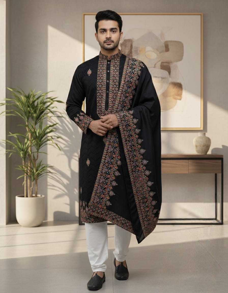 Raat Embroidery Kurta Set | Waak