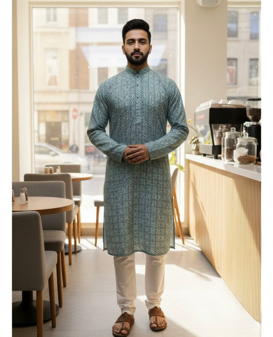 Shifali Green Kurta Set | Waak