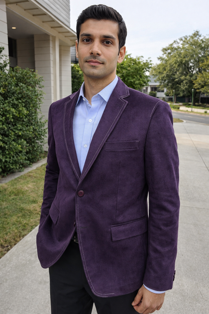 WAAK Imperial Plum Blazer | WAAK
