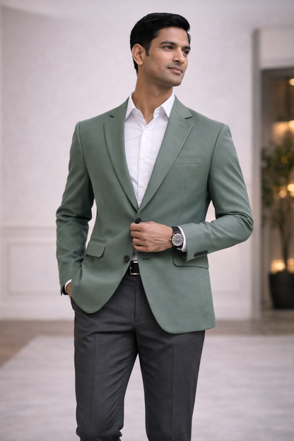 WAAK Everyday Blazer Sage Green