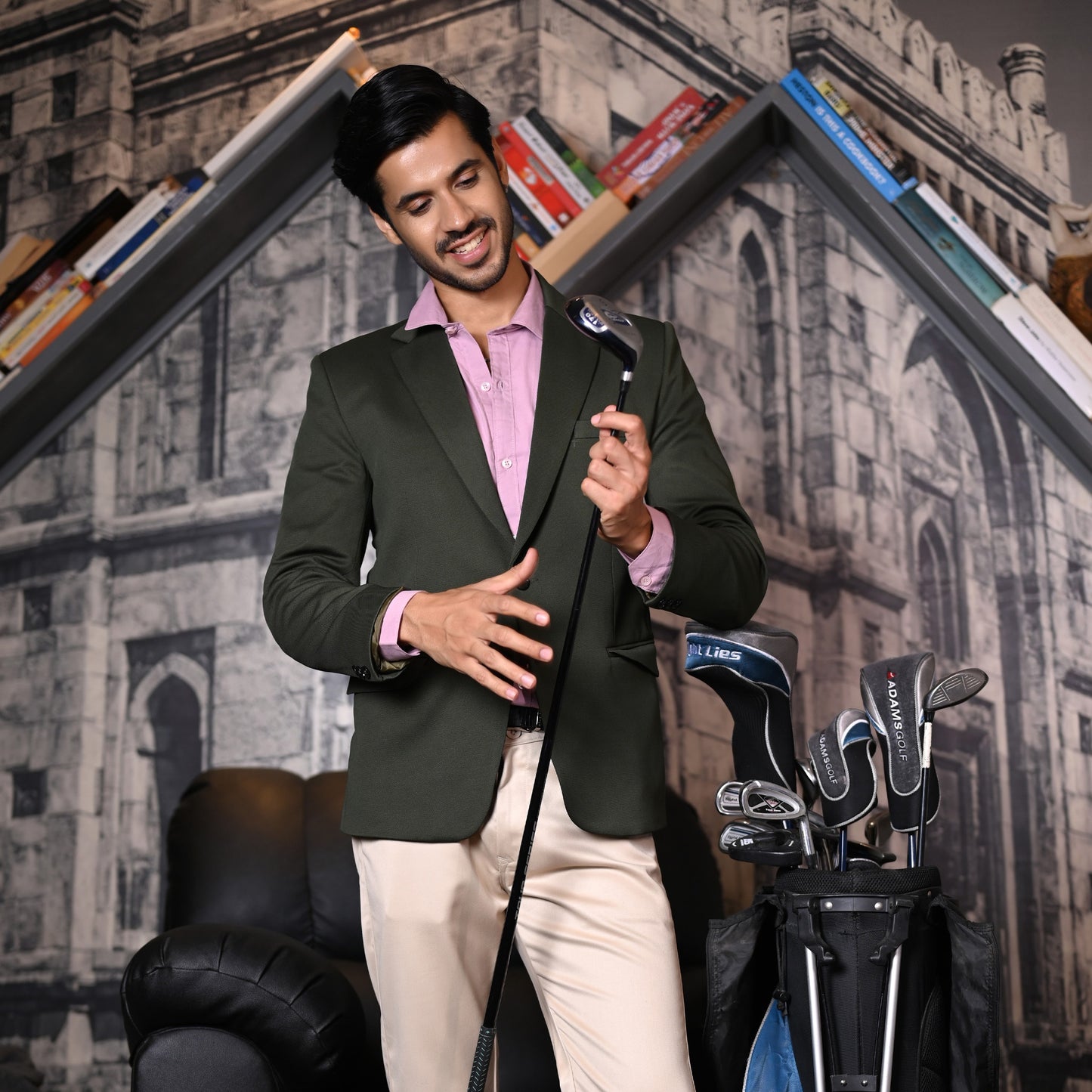 Gurgaon Greenery Blazer - 10 Dapper Style