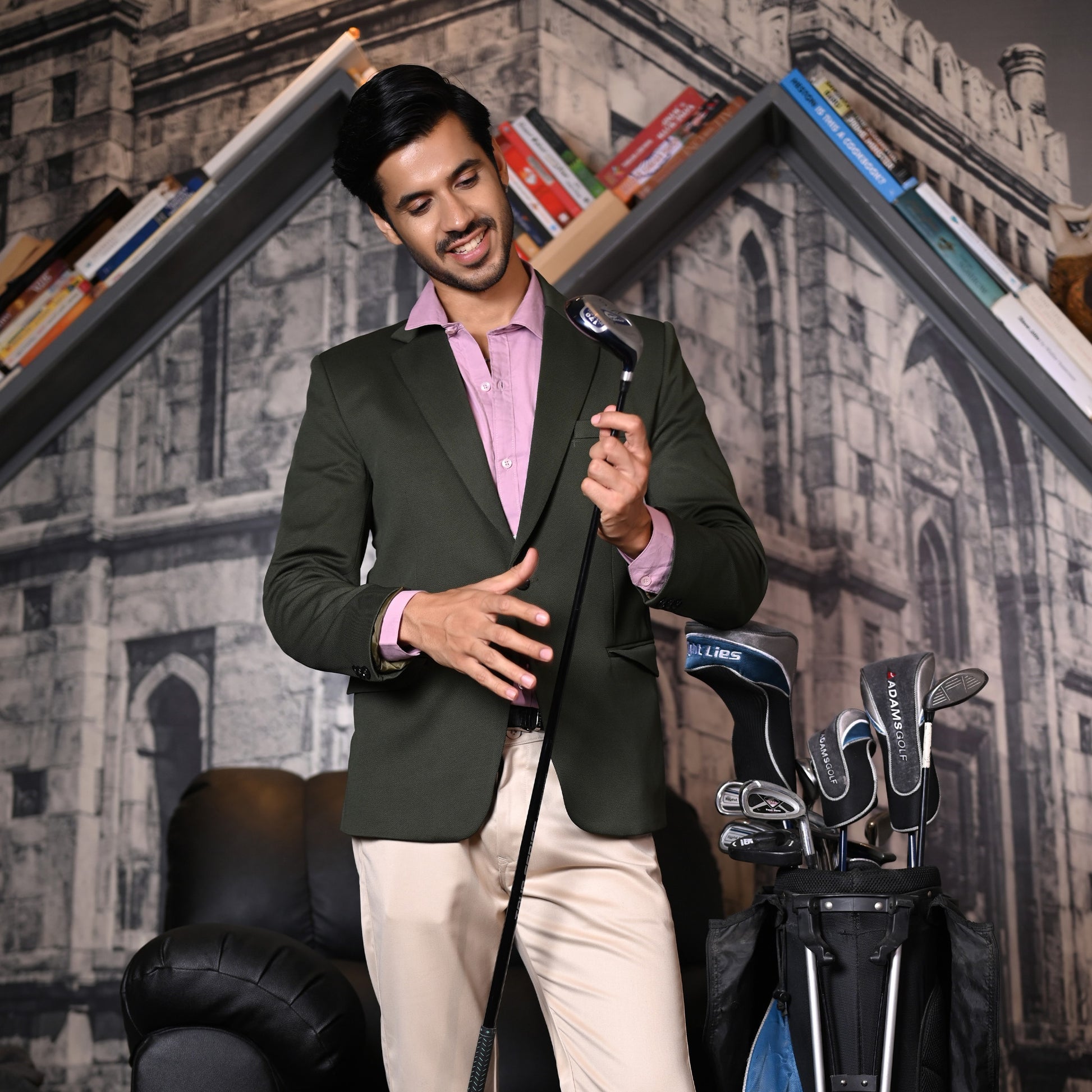 Gurgaon Greenery Blazer - 10 Dapper Style