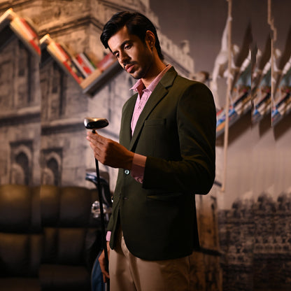 Gurgaon Greenery Blazer - 10 Dapper Style
