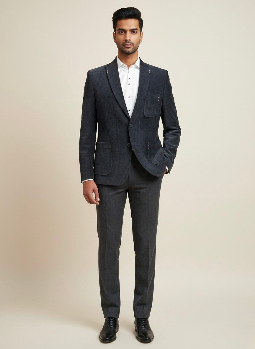 The Subtle Power Blazer -D Brown | Waak