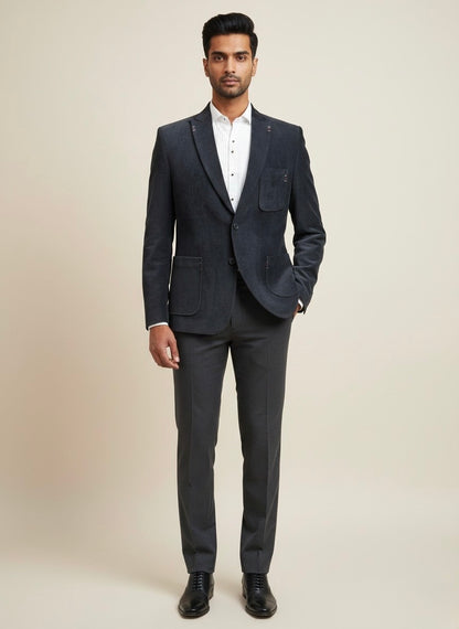 The Subtle Power Blazer -D Brown | Waak
