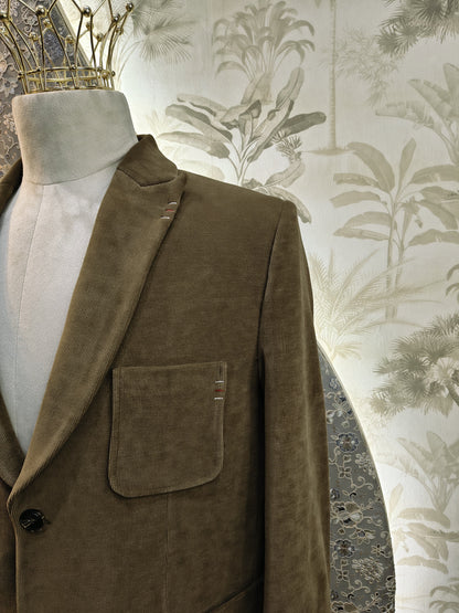 WAAK Camel Corduroy Blazer
