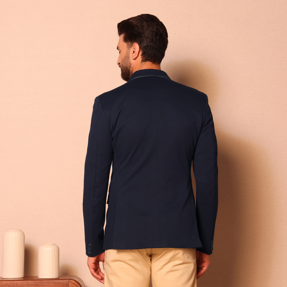 Bombay Navy Blue Blazer | Waak