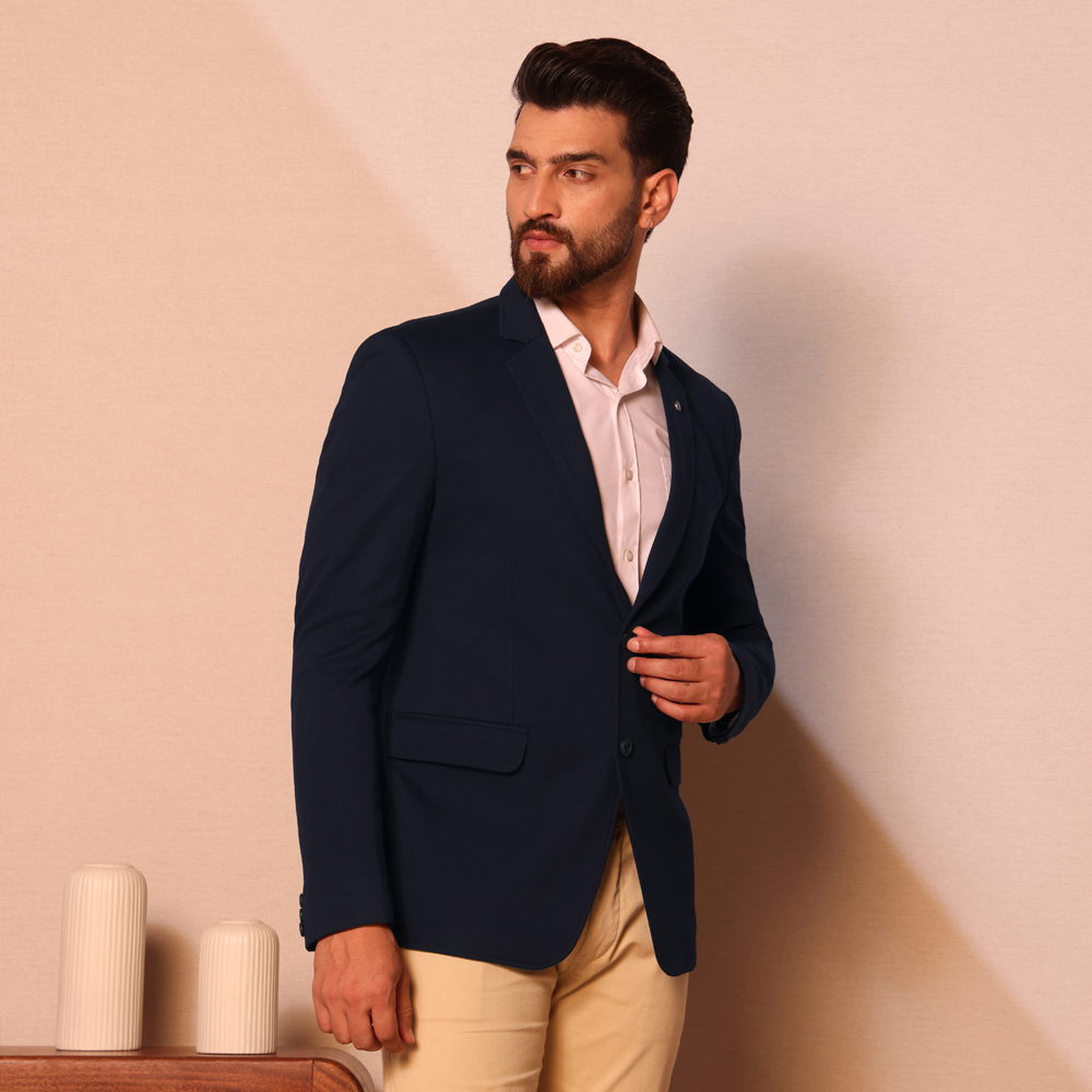 Bombay Navy Blue Blazer | Waak