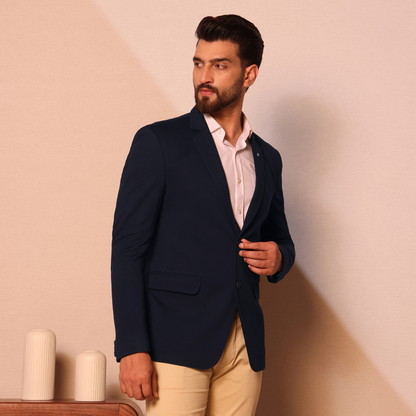 Bombay Navy Blue Blazer | Waak