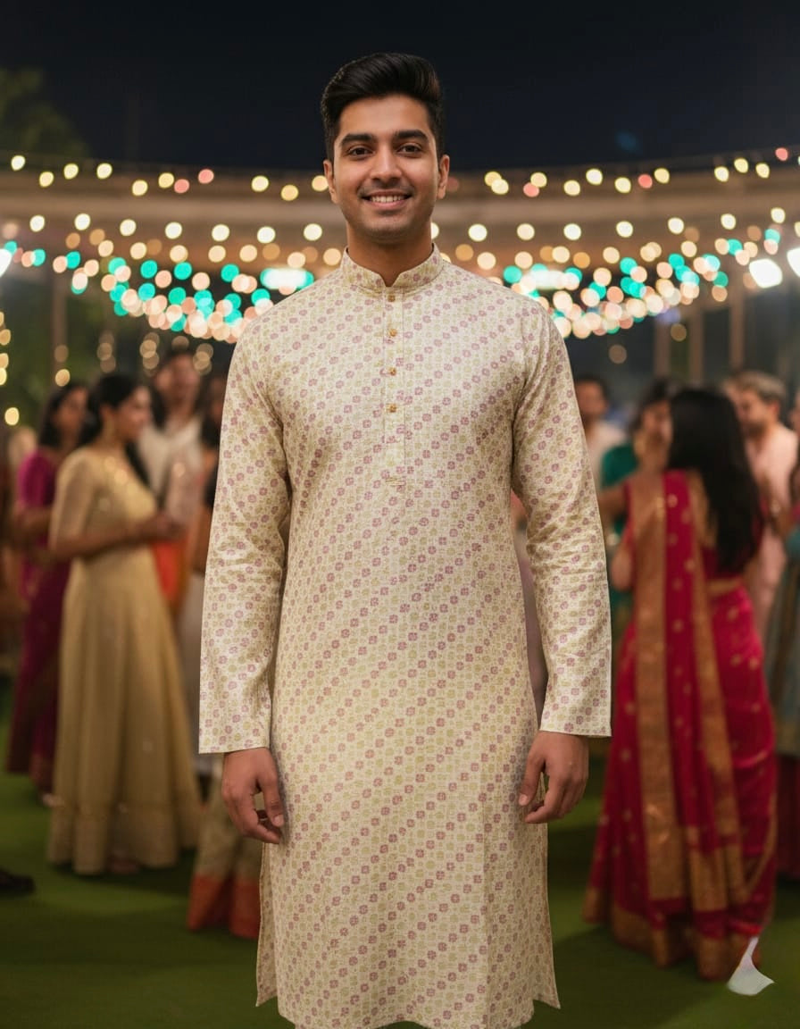 Jashan Silk Embroidery Kurta Set | Waak