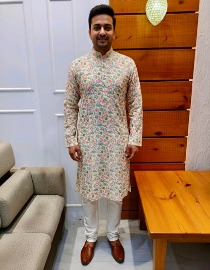 Life in a bouquet- Shifali kurta | Waak