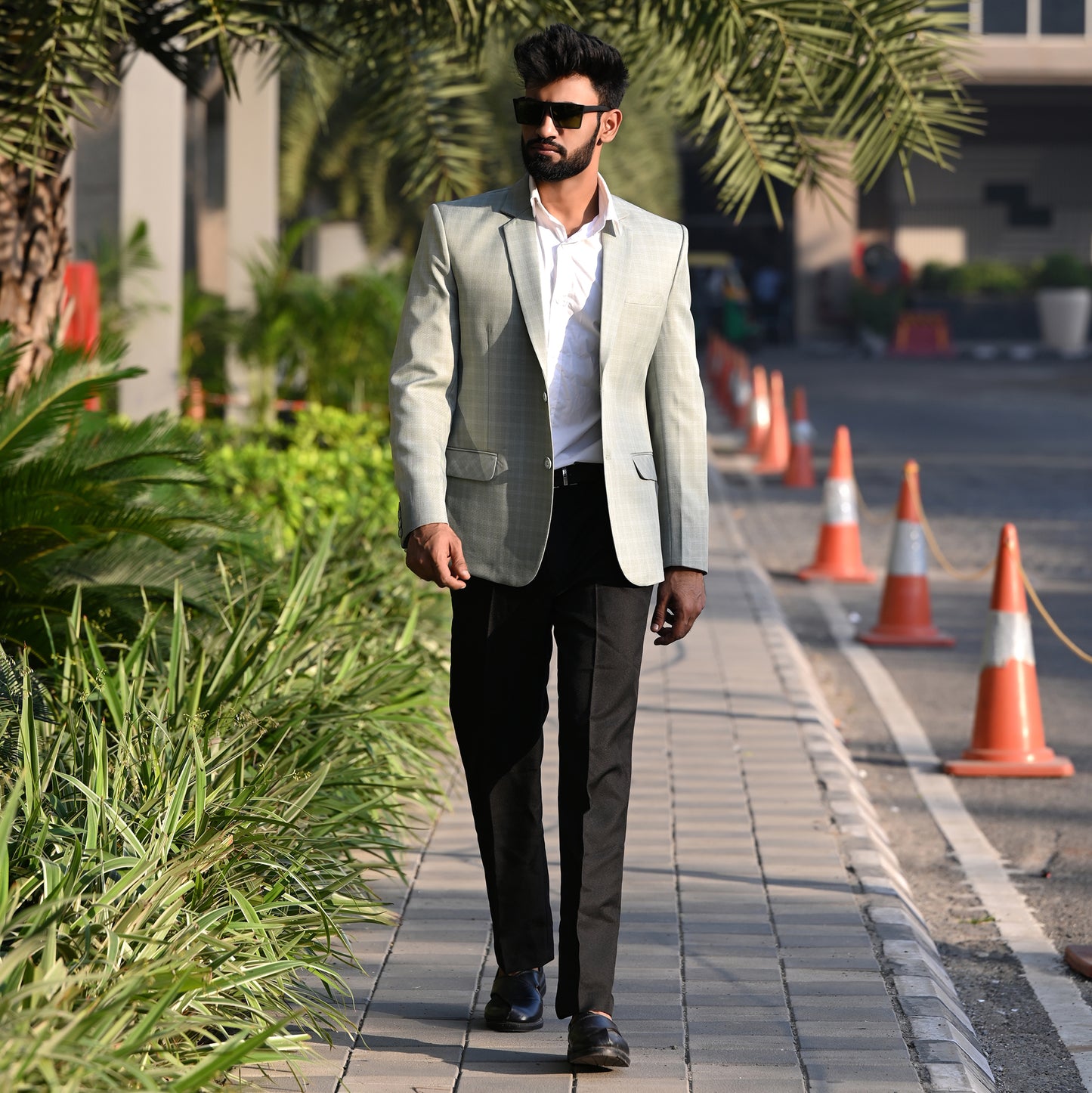 Turkish Sea Green Blazer | Waak