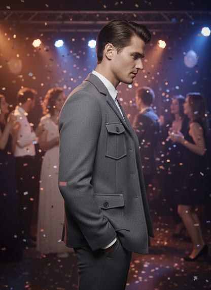 Hot Social Blazer – Grey | Waak