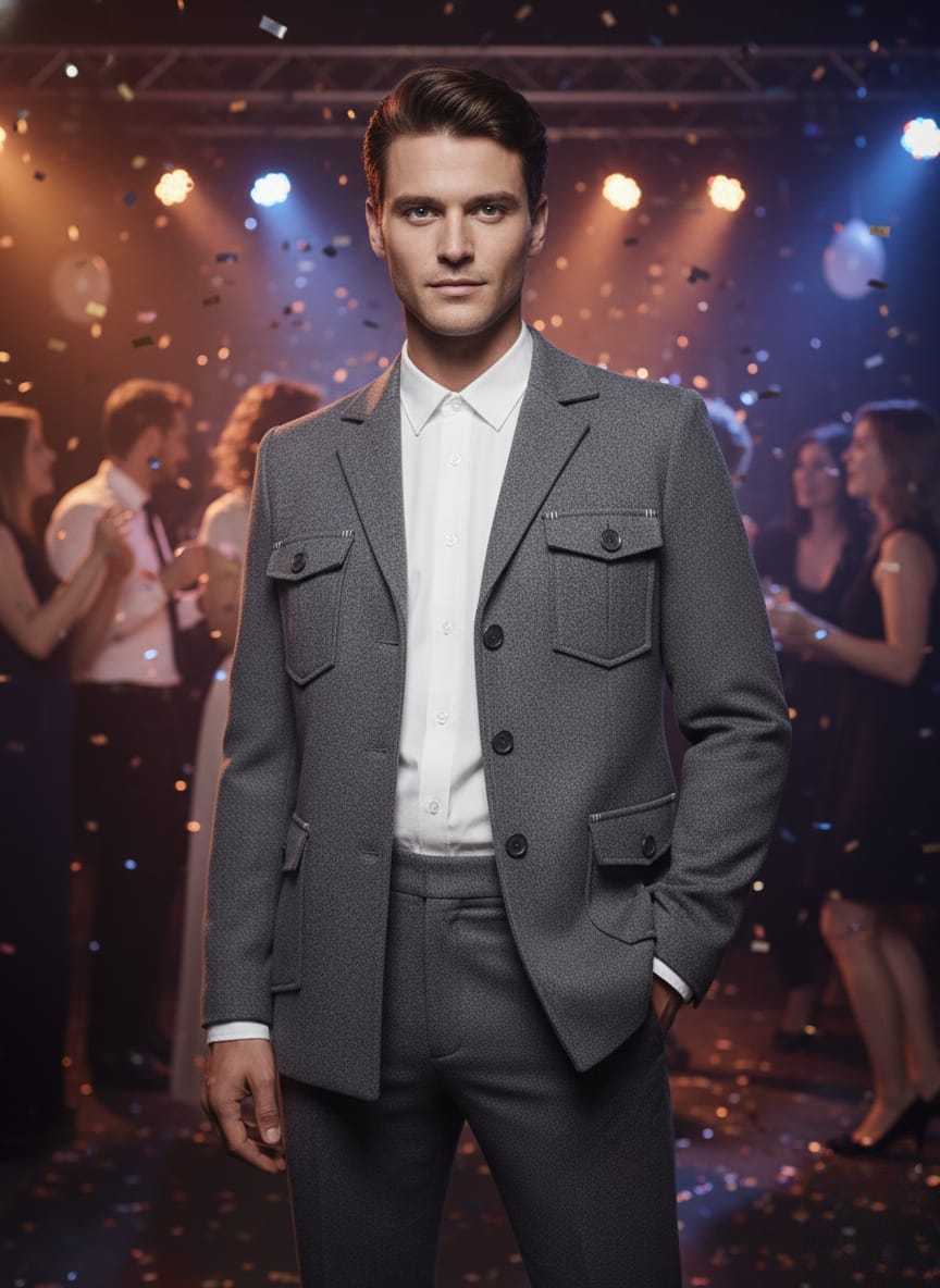 Hot Social Blazer – Grey | Waak