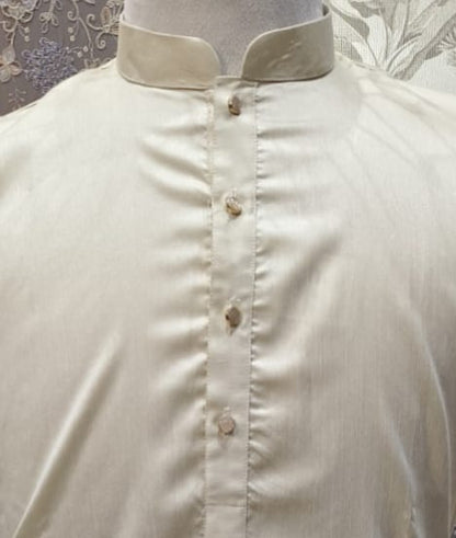 Ivory Kashmiri Kurta Set