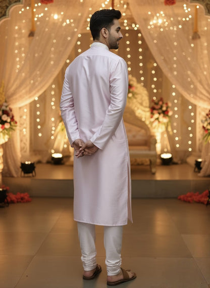 PINK Kashmir Kurta Set | Waak