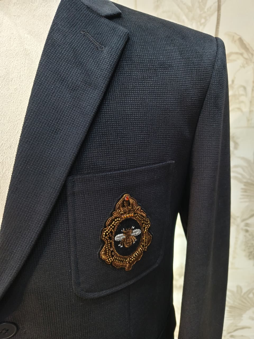 Regal Pocket Black Blazer | Waak