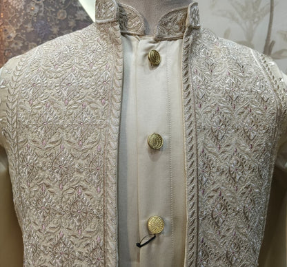 Gold Regal Kurta Set | Waak