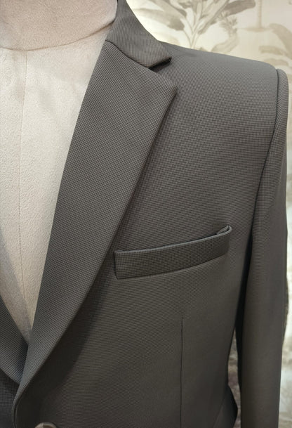 World is Yours Textured Blazer - Grey | Waak