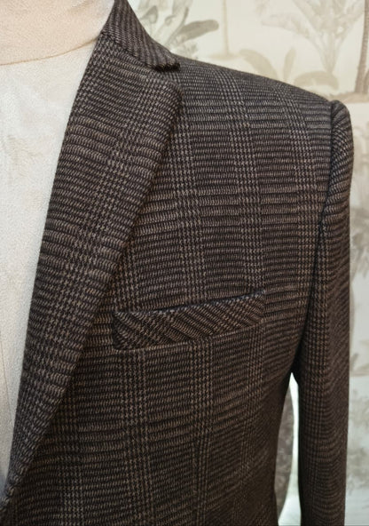 Royal Cocoa Blazer
 - Brown | Waak