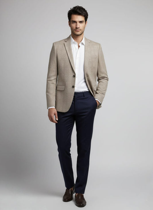 Beige Cloud Soft Blazer
 | Waak