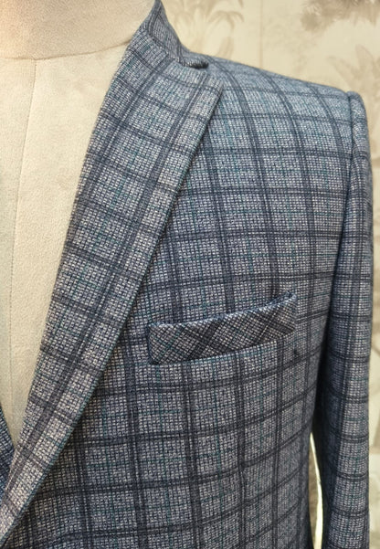 Urban Knit Project Blazer 
 - Blue | Waak