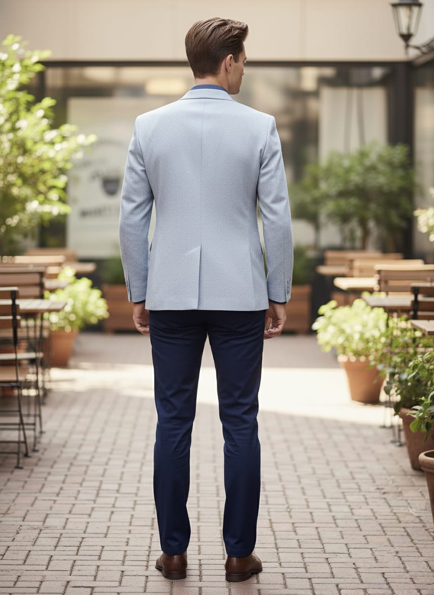 WaveKnit Smart Jacket 
- Sky Blue | Waak