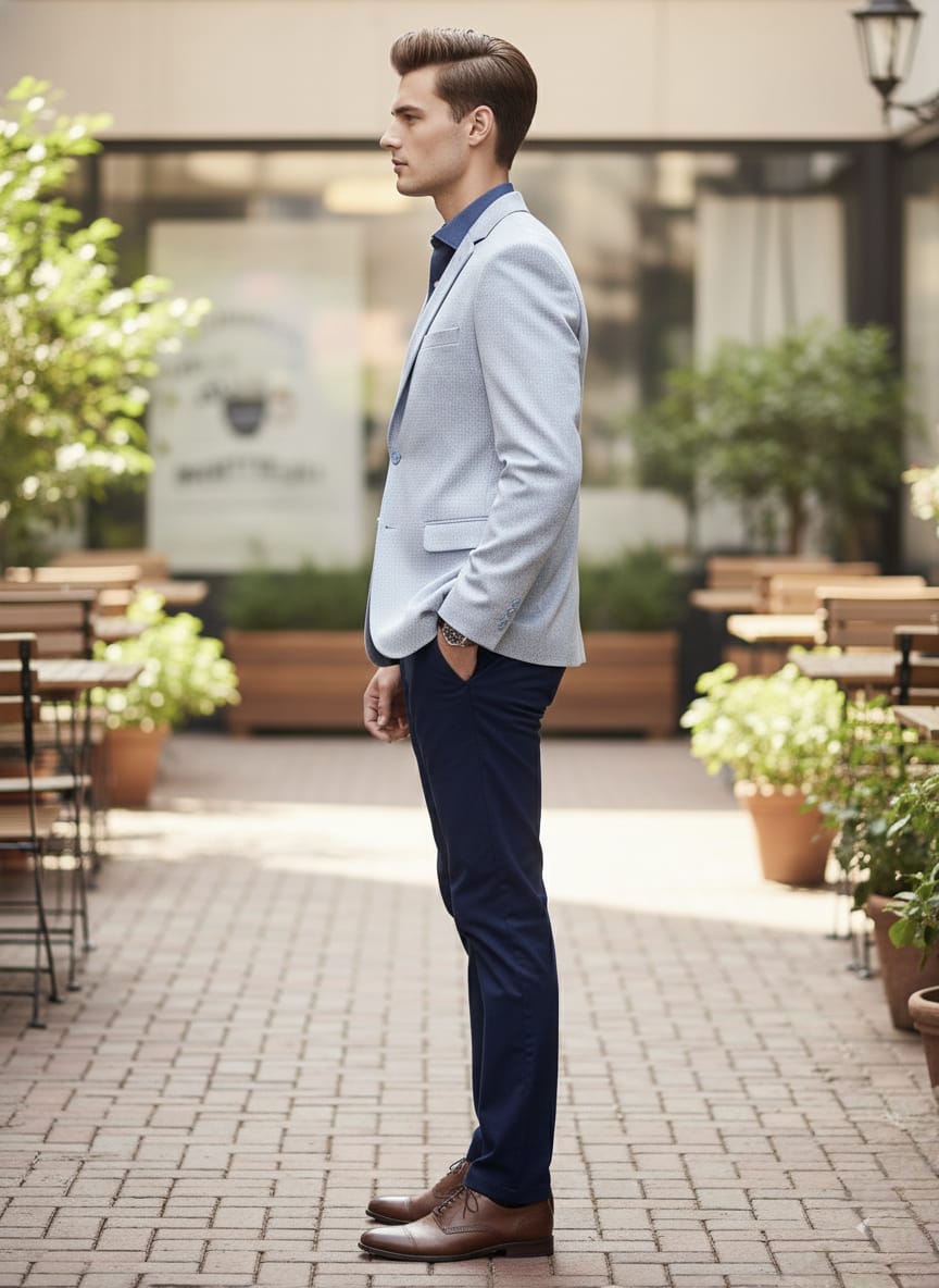 WaveKnit Smart Jacket 
- Sky Blue | Waak
