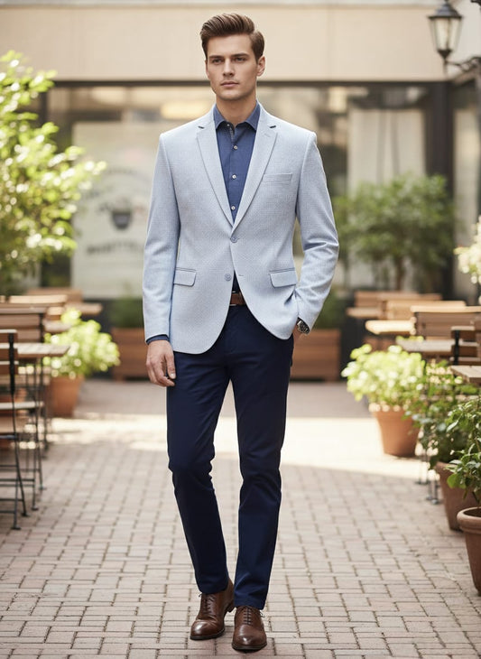 WaveKnit Smart Jacket 
- Sky Blue | Waak
