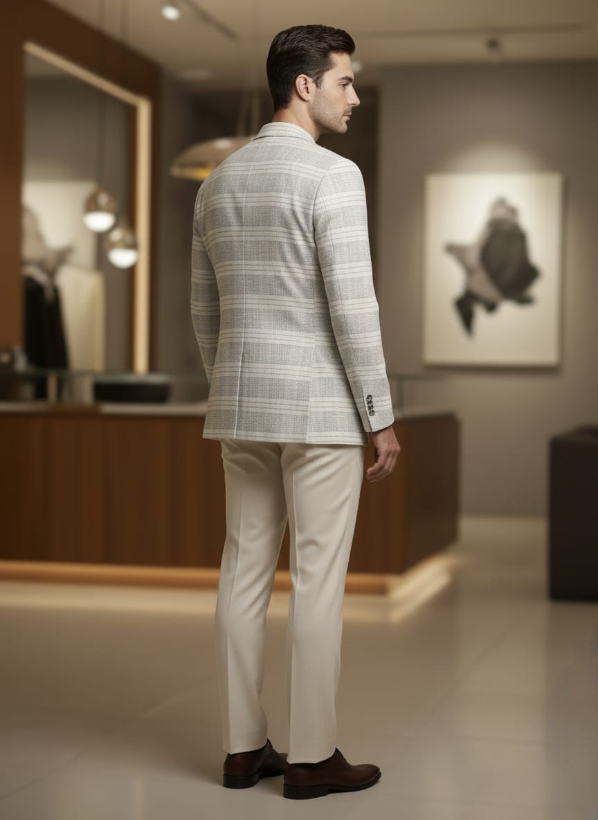 SmartWeave Everyday Blazer
 - Cream | Waak