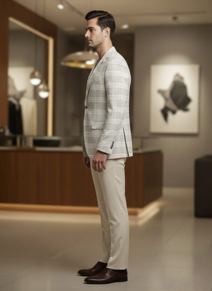 SmartWeave Everyday Blazer
 - Cream | Waak