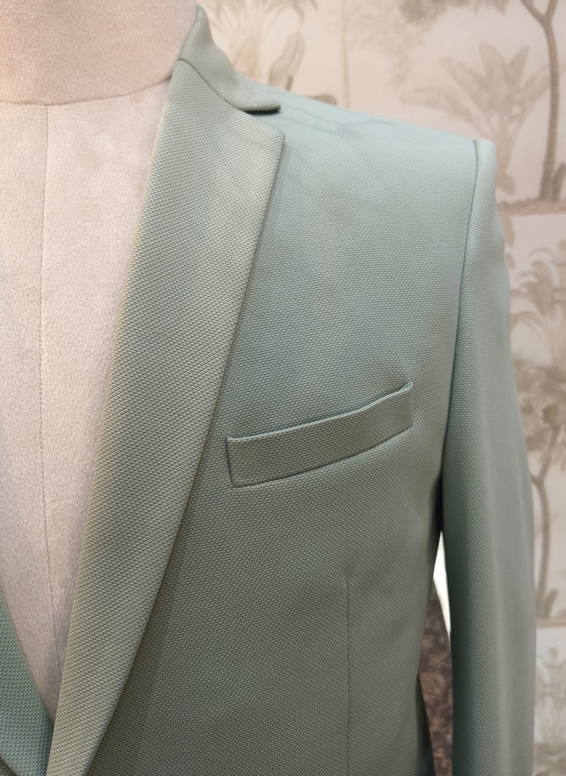CityEase Soft Knit Blazer
 -S Green | Waak