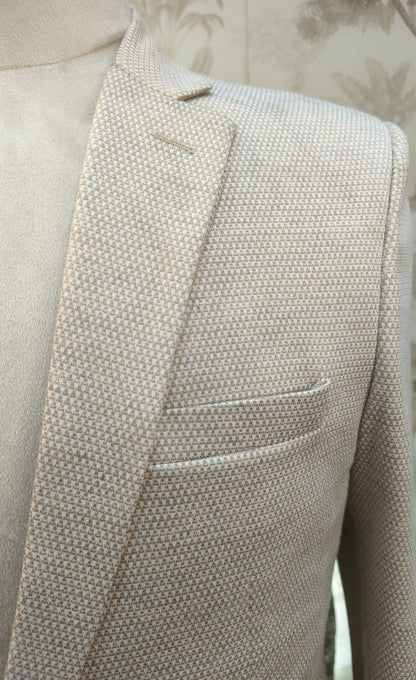 MetroFlex Smart Blazer
-Beige | Waak