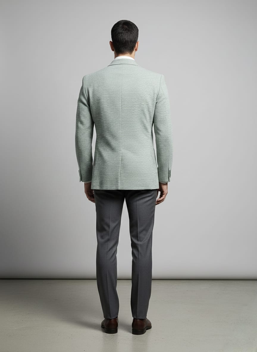 StreamKnit Smart Blazer
 - Green | Waak