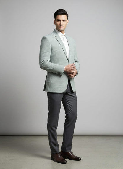 StreamKnit Smart Blazer
 - Green | Waak