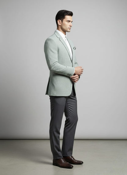 StreamKnit Smart Blazer
 - Green | Waak
