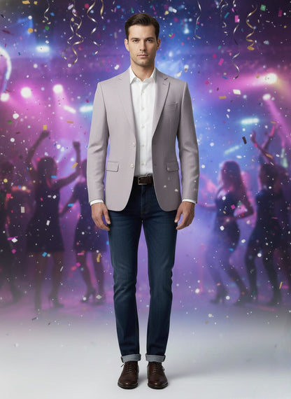 World is Yours Textured Blazer -Mauve| Waak