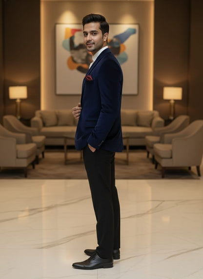 No Noise Rich Blazer -N Blue | Waak