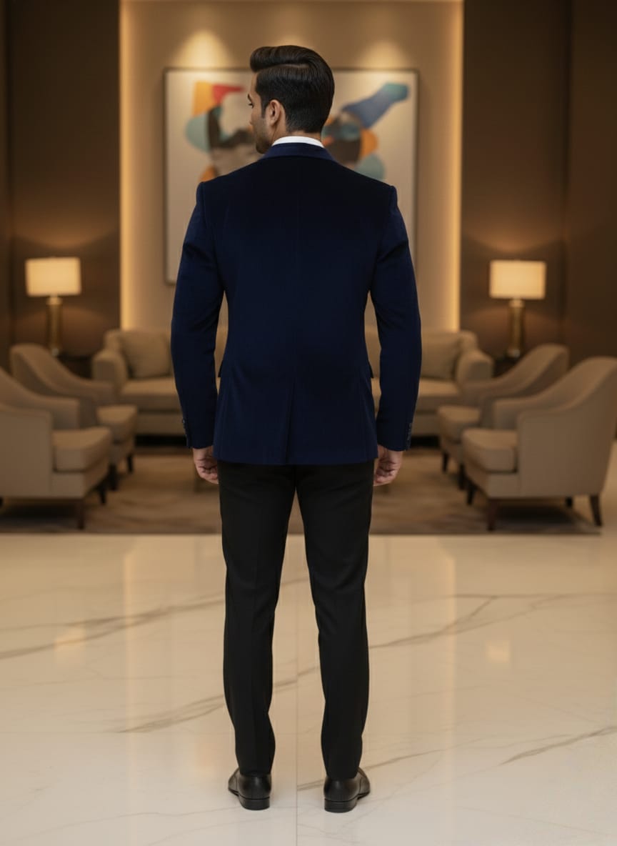 No Noise Rich Blazer -N Blue | Waak