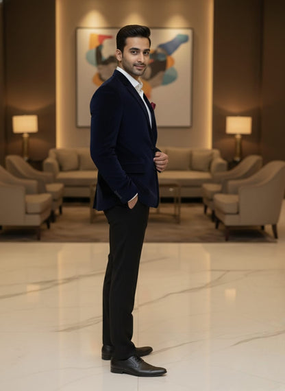 No Noise Rich Blazer -N Blue | Waak