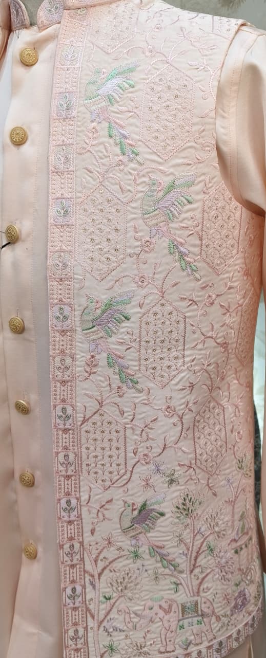 Pink Jaipur Regal Kurta Set | Waak