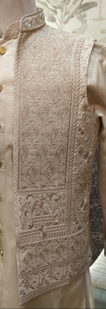 Gold Regal Kurta Set | Waak