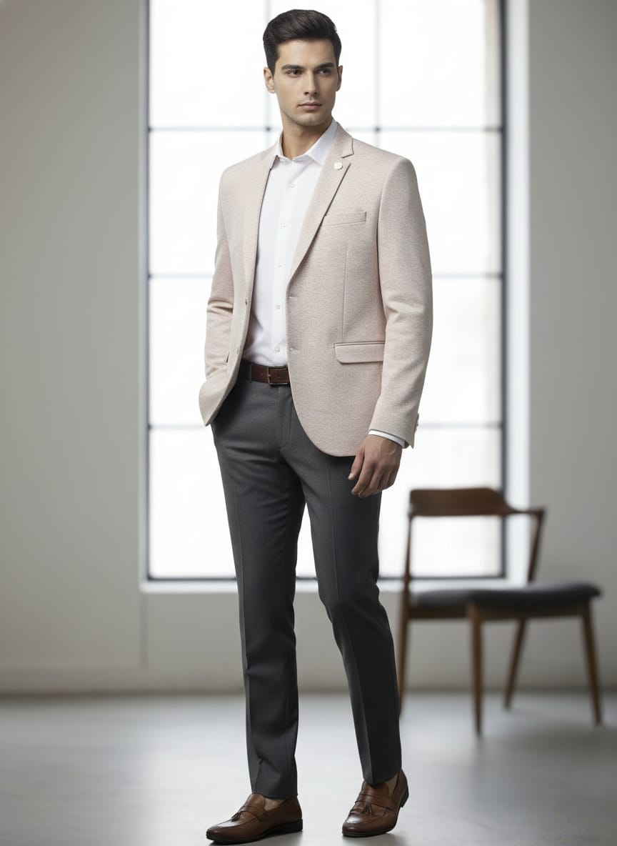 WaveKnit Smart Jacket - Peach | Waak